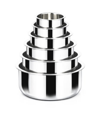 Kumar Cookware Tri-Ply Tope Set